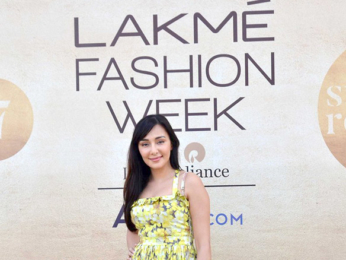 Celebs grace the red carpet of Lakme Fashion Week 2017