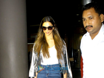 Deepika Padukone arrives back from NYFW
