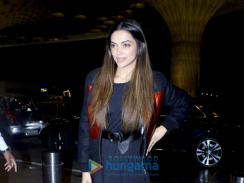 Deepika Padukone snapped leaving for China