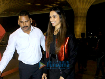 Deepika Padukone snapped leaving for China