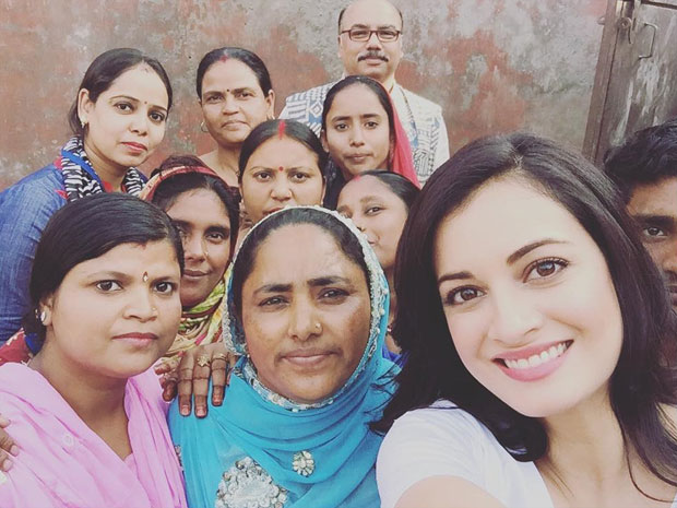 Check out: Dia Mirza joins kids for sanitation drive Check out: Dia Mirza joins kids for sanitation drive