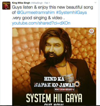 Dr MSG to unleash romance this Valentine with ‘System Hil Gaya’ from HKNKJ