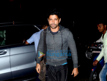 Farhan Akhtar, Amit Gaur & Ritesh Sidhwani snapped at Otters Club