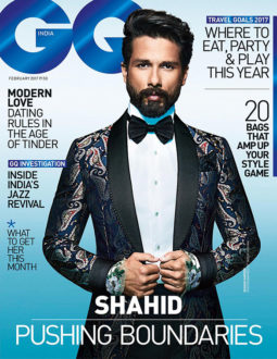 Shahid Kapoor On The Cover Of GQ Magazine