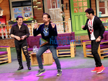 Govinda and Shakti Kapoor snapped on sets of The Kapil Sharma Show