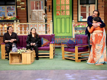 Govinda and Shakti Kapoor snapped on sets of The Kapil Sharma Show