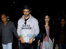 Hrithik Roshan, Katrina Kaif, Alia Bhatt, Sushmita Sen and others at airport last night