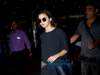Hrithik Roshan, Katrina Kaif, Alia Bhatt, Sushmita Sen and others at airport last night