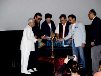 Jackie Shroff, Anil Kapoor at the launch of Subhash Ghai's Mukta A2 multiplex