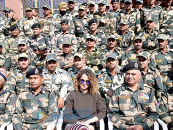 Kangna Ranaut visits the Army camp in Jammu