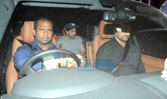 kareena kapoor khan karisma kapoor ranbir kapoor saif ali khan and sara ali khan snapped post dinner at shashi kapoors house 3