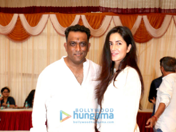 Katrina Kaif graces Saraswati Pooja at Anurag Basu's house