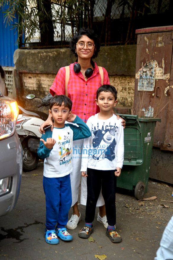 Kiran Rao & Azad Rao snapped in Bandra Kiran Rao & Azad Rao snapped in Bandra