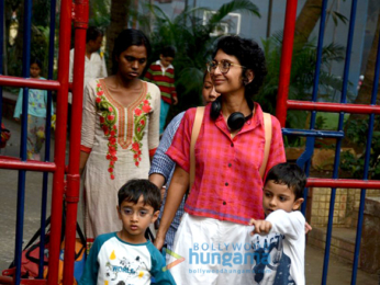 Kiran Rao & Azad Rao snapped in Bandra