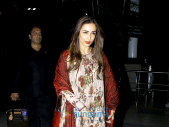 Malaika Arora Khan snapped at the airport