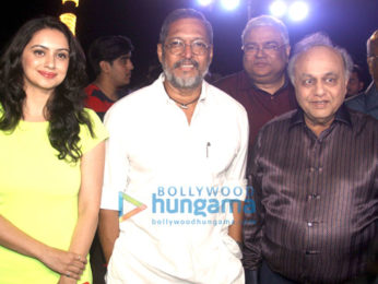 Nana Patekar, Priyanshu Chatterjee and others attend the music launch of the film 'Wedding Anniversary'