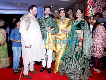 Neil Nitin Mukesh and Rukmini Sahay's wedding reception in Mumbai
