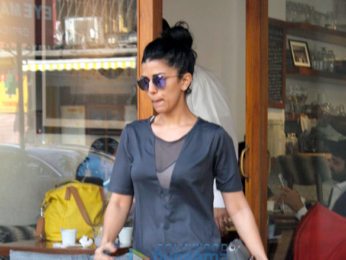 Nimrat Kaur snapped at 'Sequel Bistro'