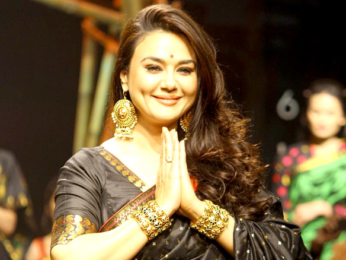 Preity Zinta walks the ramp at Lakme Fashion Week 2017