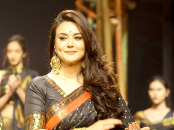 Preity Zinta walks the ramp at Lakme Fashion Week 2017