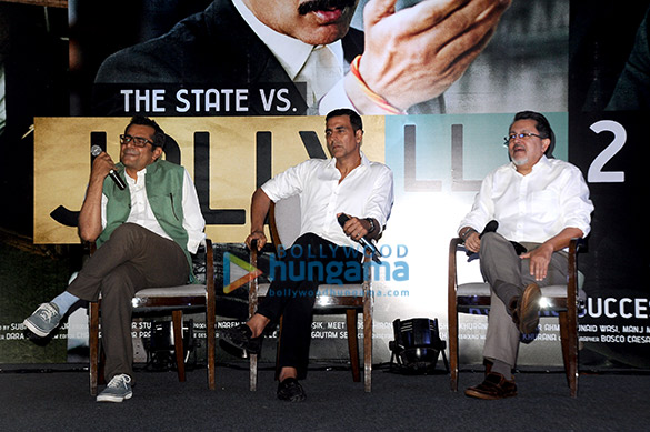 Press conference for the success of the film ‘Jolly LLB 2’ Press conference for the success of the film ‘Jolly LLB 2’