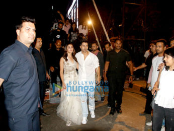 Promotion of film 'Badrinath Ki Dulhaniya' at the Kala Ghoda Arts Festival 2017