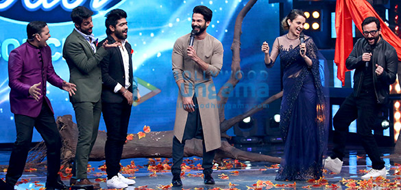 promotions of rangoon on the sets of indian idol 9 1