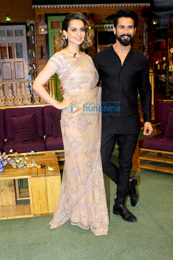 promotions of rangoon on the sets of the kapil sharma show 2