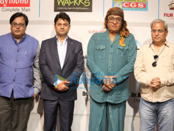 Veteran actor Ranjeet felicitated at 3rd International Film Festival of Prayag