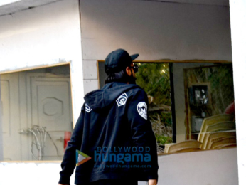 Ranveer Singh snapped post a gym session in Bandra