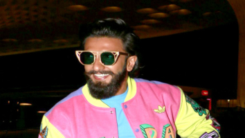 Ranveer Singh snapped leaving for Switzerland