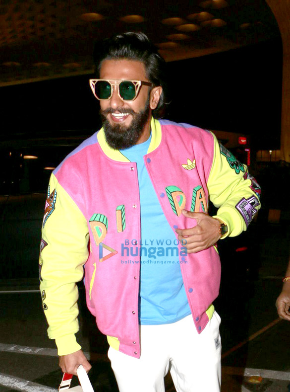 Ranveer Singh snapped leaving for Switzerland Ranveer Singh snapped leaving for Switzerland