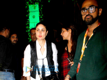 Saif Ali Khan, Kareena Kapoor Khan and Amrita Arora snapped at Mahindra Blues concert in Mumbai