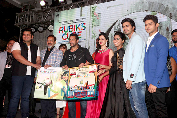 Salman Khan and Iulia Vantur grace Mahesh Manjrekar movie music launch Salman Khan and Iulia Vantur grace Mahesh Manjrekar movie music launch
