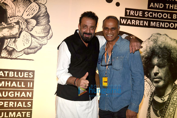 Sanjay Dutt snapped with Owen Roncon at Mahindra Blues Festival