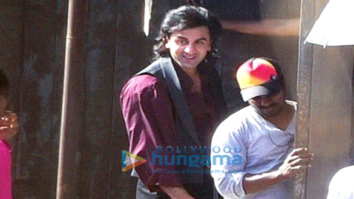 On The Sets Of The Movie Sanjay Dutt's Biopic
