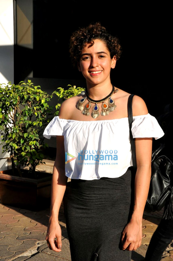 sanya malhotra snapped on her birthday post lunch with friends 1