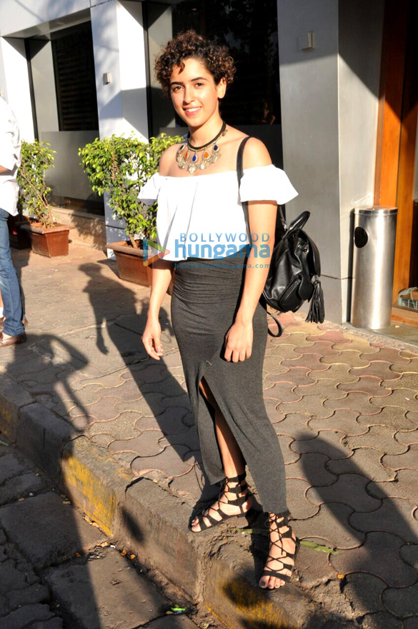 sanya malhotra snapped on her birthday post lunch with friends 2