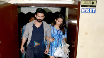 Shahid Kapoor & Mira Rajput snapped at PVR Juhu