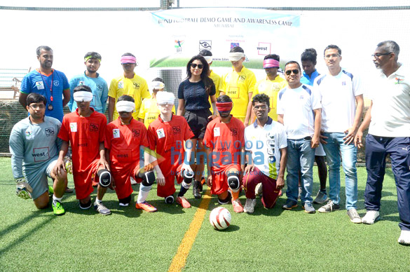 shriya saran graces indian blind football 1