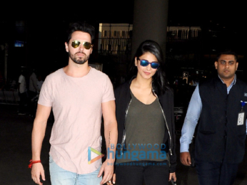 Shruti Hassan snapped with her rumoured boyfriend at the international airport