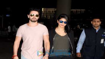 Shruti Hassan snapped with her rumoured boyfriend at the international airport
