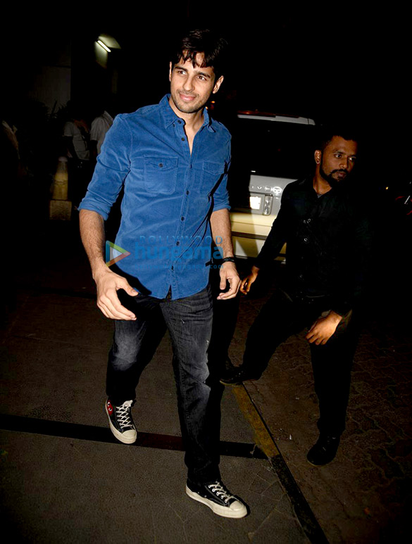 sidharth malhotra and jacqueline fernandez snapped at the wrap up bash of reloaded 4