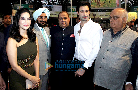 sunny leone attends the atilla million race by kishore dhingra 10