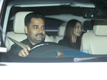 Sushant Singh Rajput, Kriti Sanon, Sonakshi Sinha and many more at the screening of 'Rangoon'