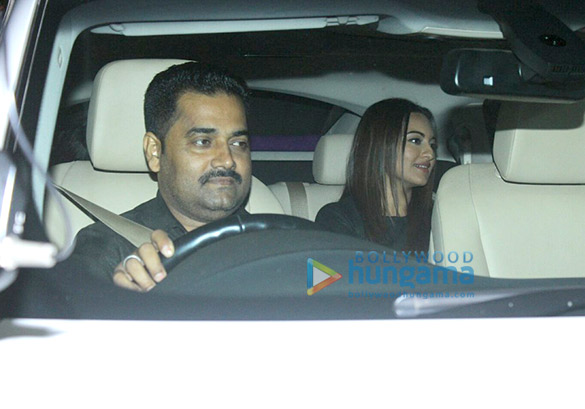 sushant singh kriti sanon sonakshi sinha and many more at the screening of rangoon 3
