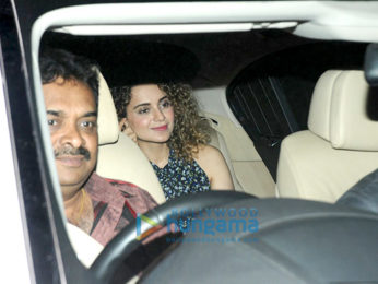Sushant Singh Rajput, Kriti Sanon, Sonakshi Sinha and many more at the screening of 'Rangoon'