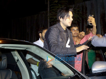 Sussanne Roshan, Zayed Khan and Farah Khan Ali snapped post party at Juhu