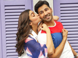 Varun Dhawan and Alia Bhatt present ‘Tamma Tamma’ song to Sanjay Dutt and Madhuri Dixit