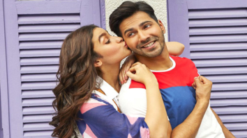 Varun Dhawan and Alia Bhatt present ‘Tamma Tamma’ song to Sanjay Dutt and Madhuri Dixit